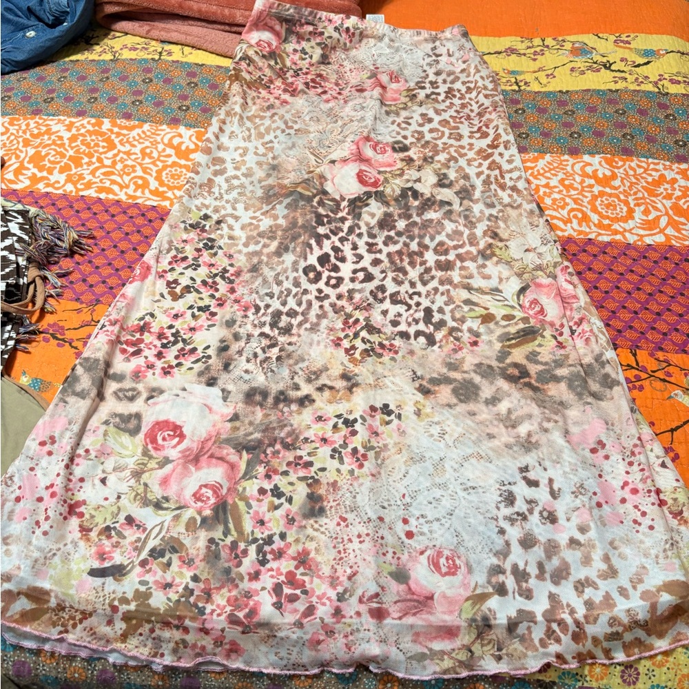 SHEIN maxi skirt plus